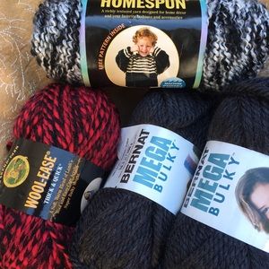 Lot of Bulky Yarn